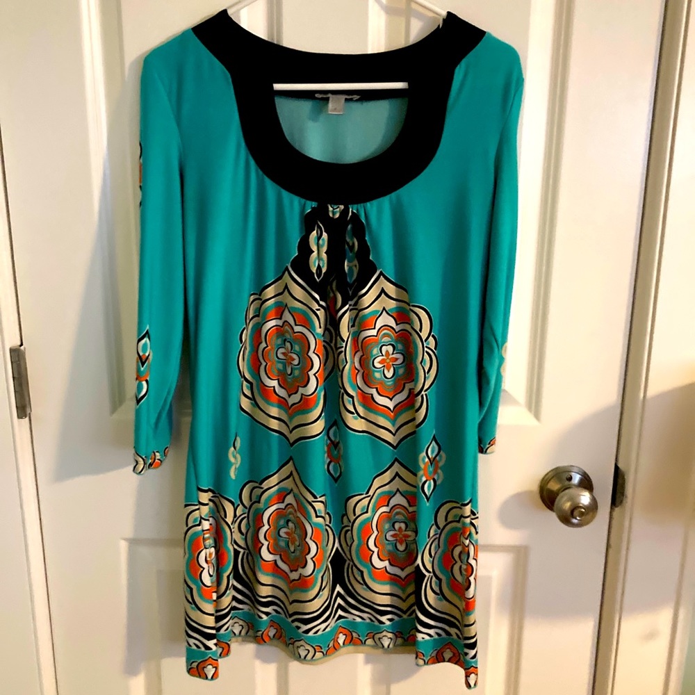 Colorful Tunic Dress